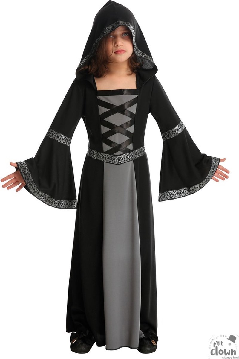 Halloween Meisjes Verkleedjurkje High Priestess Maat 110-120